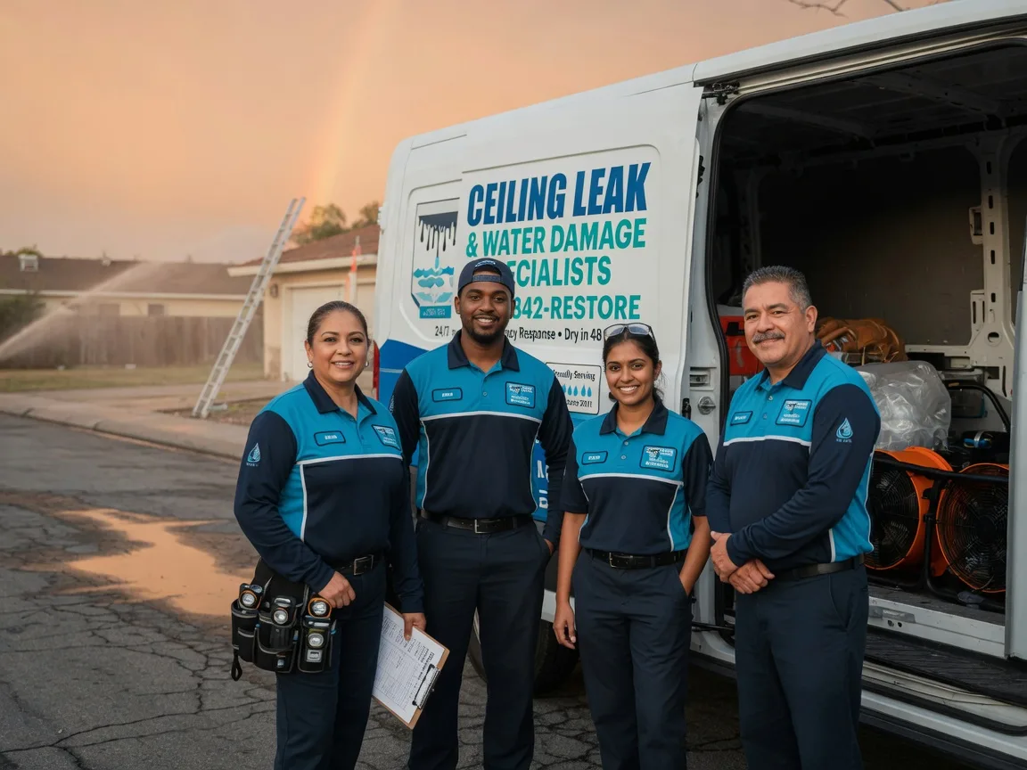 Ceiling Leak Cleanup company in Bonita, CA